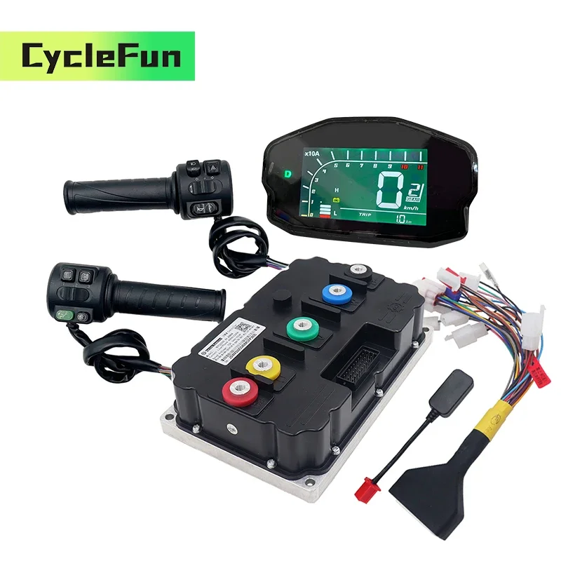 

Контроллер FarDriver ND961200, 96 В, 1200 А, датчик Холла 8–12 кВт, дроссельная заслонка T08, и дисплей DKD для электрических мотоциклов, скутеров