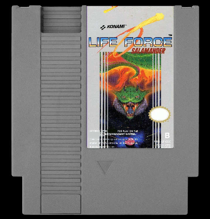 

8bit game card : SALAMANDER ( NES Version!! cartridge ONLY!! )