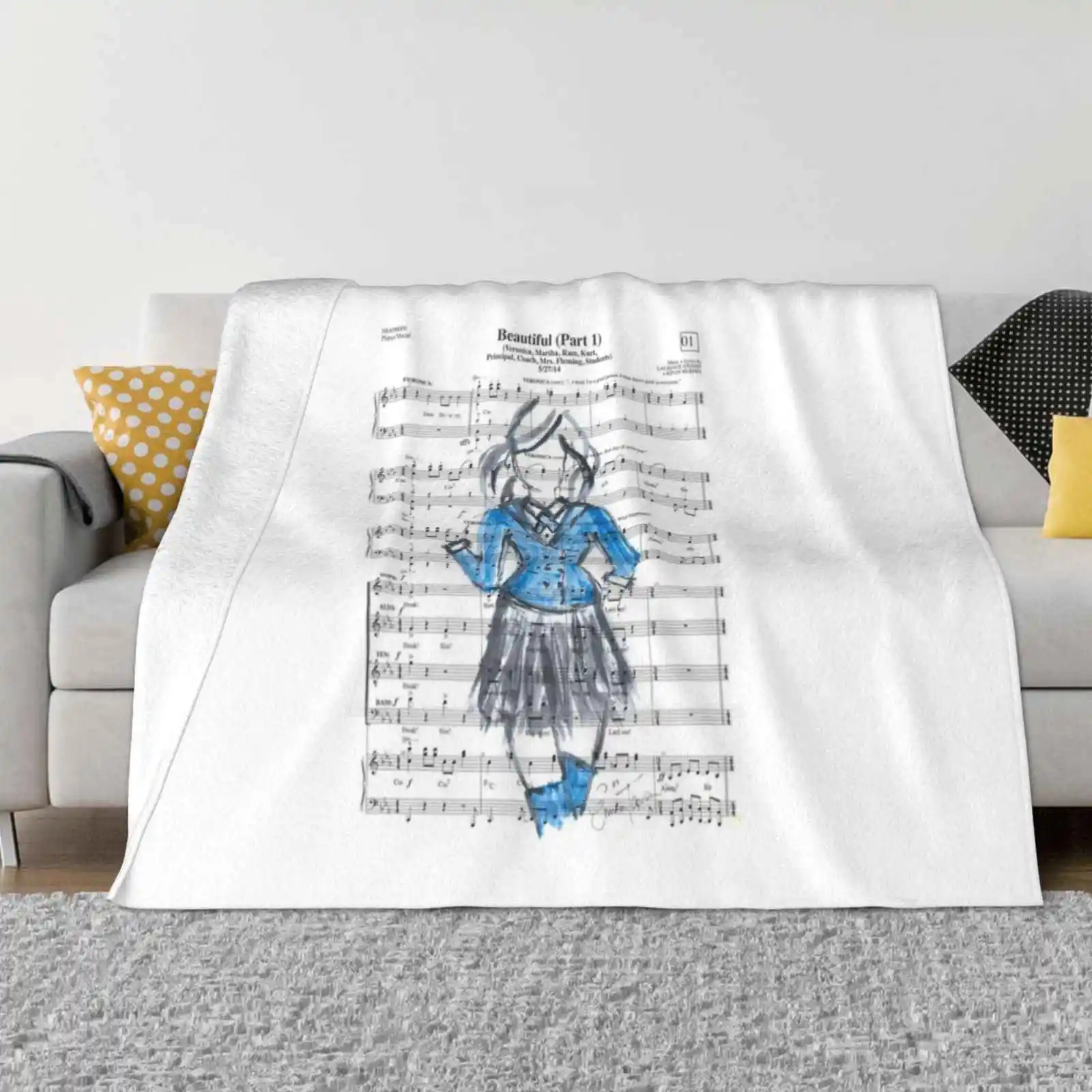 Veronica , Heathers , Beautiful , Heathers The Musical Hot Sale Printing High Qiality Warm Flannel Blanket Veronica Heathers