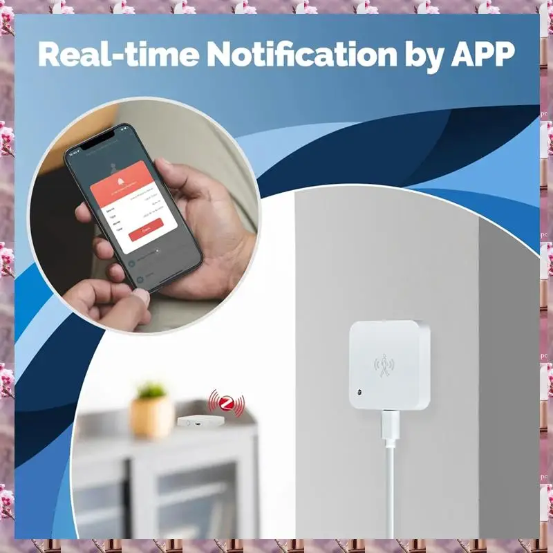 2025 Wifi Smart Human Presence Sensor Motion Motionless Detection Light Luminance Sensor Wired, App Notification,Wifi Smart Huma