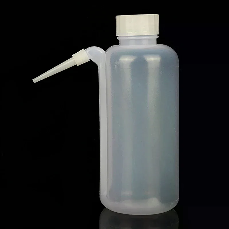 Bouteille de lavage en plastique PE, bouteilles à gicler, conteneurs lavés, rechargeables, vides, sécurité