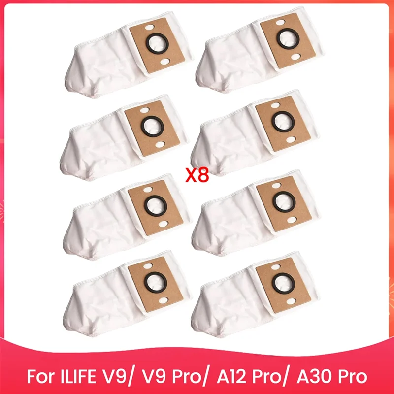 Sac à poussière pour aspirateur Robot ILIFE V9/ V9 Pro/ A12 Pro/ A30 Pro, sacs à poussière de remplacement