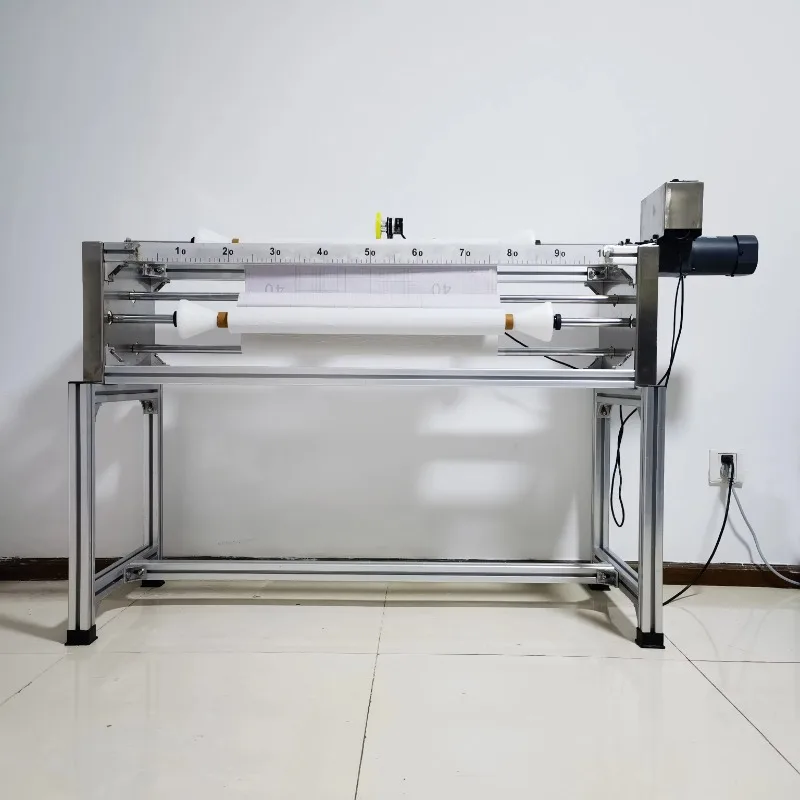 GookiiTech Latest Design Cheap Automatic Electrical Motor Film and Paper Slitting Rewinding Machine Foil Rewinding Machine