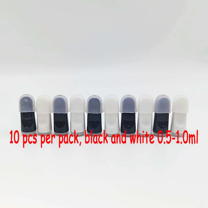 10Pcs Leak Proof Disposable Ink Cartridge Refill Consumables Plastic Dropper Tube Multipurpose Use