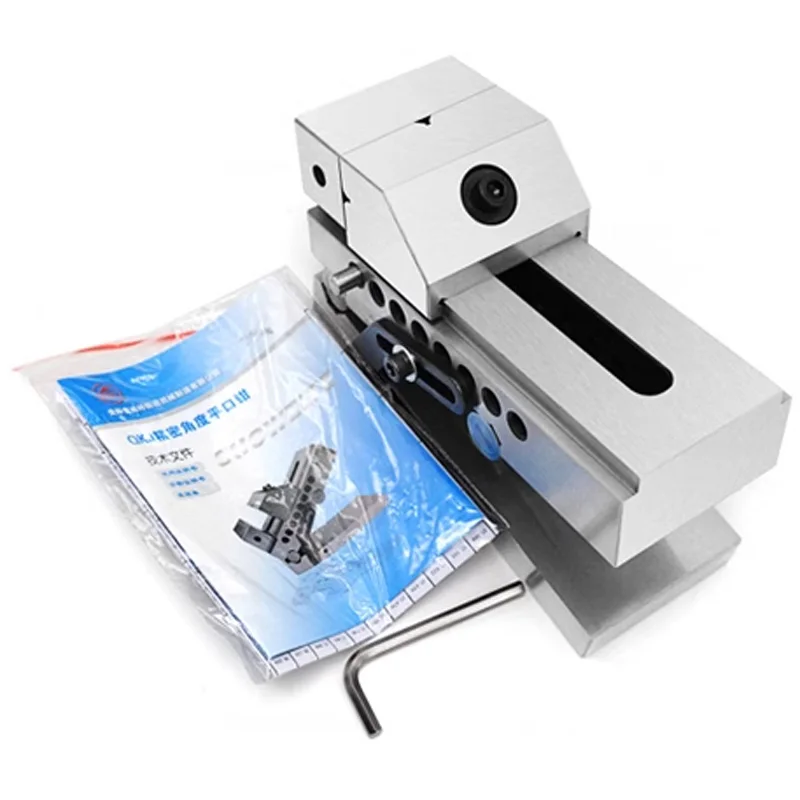 SWT Snelle Actie Sinus Tool Geneigd Platte Neus Bankschroef Grinder Schroevendraaier Hoek Bankschroef 2-3 inch Machine Tool Bankschroef 20CrMnTi