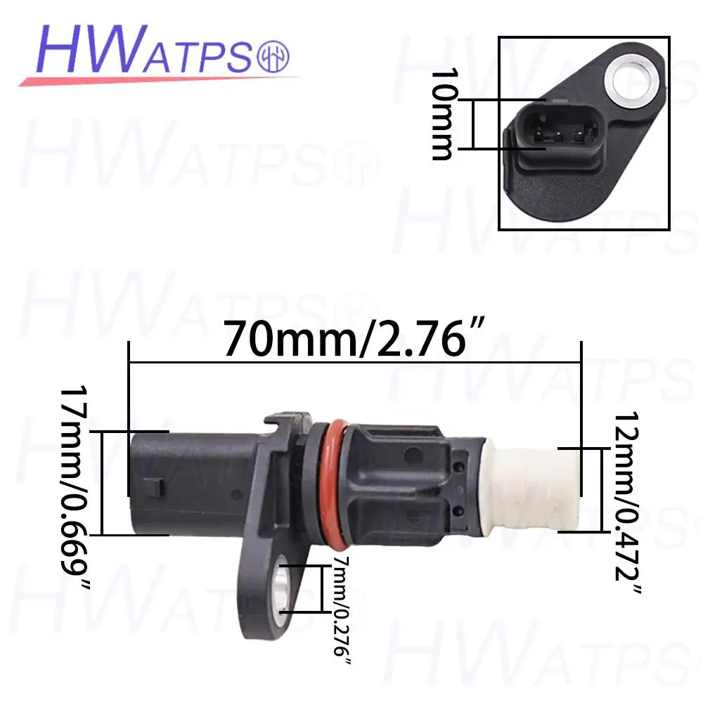 12674702 For ​GMC Acadia Canyon Chevrolet Malibu Impala Colorado Camaro Crankshaft Position Sensor 12632872 L37A-12627185