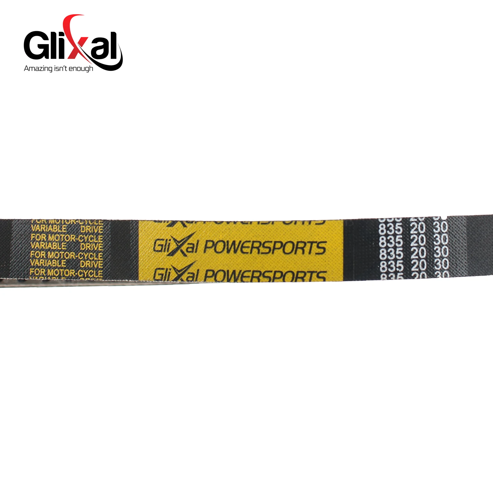 Glixal GY6 125cc 150cc 835-20-30 CVT Drive Belt for Chinese Scooter Moped ATV Go-kart 152QMI 157QMJ Engine 835 20 30