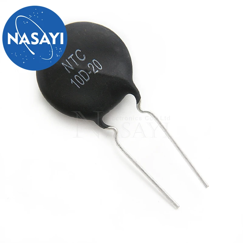 10pcs/lot 10D-20 20D-20 NTC Thermistor Resistor NTC 10D-20 20D-20 Thermal Resistor NEW In Stock