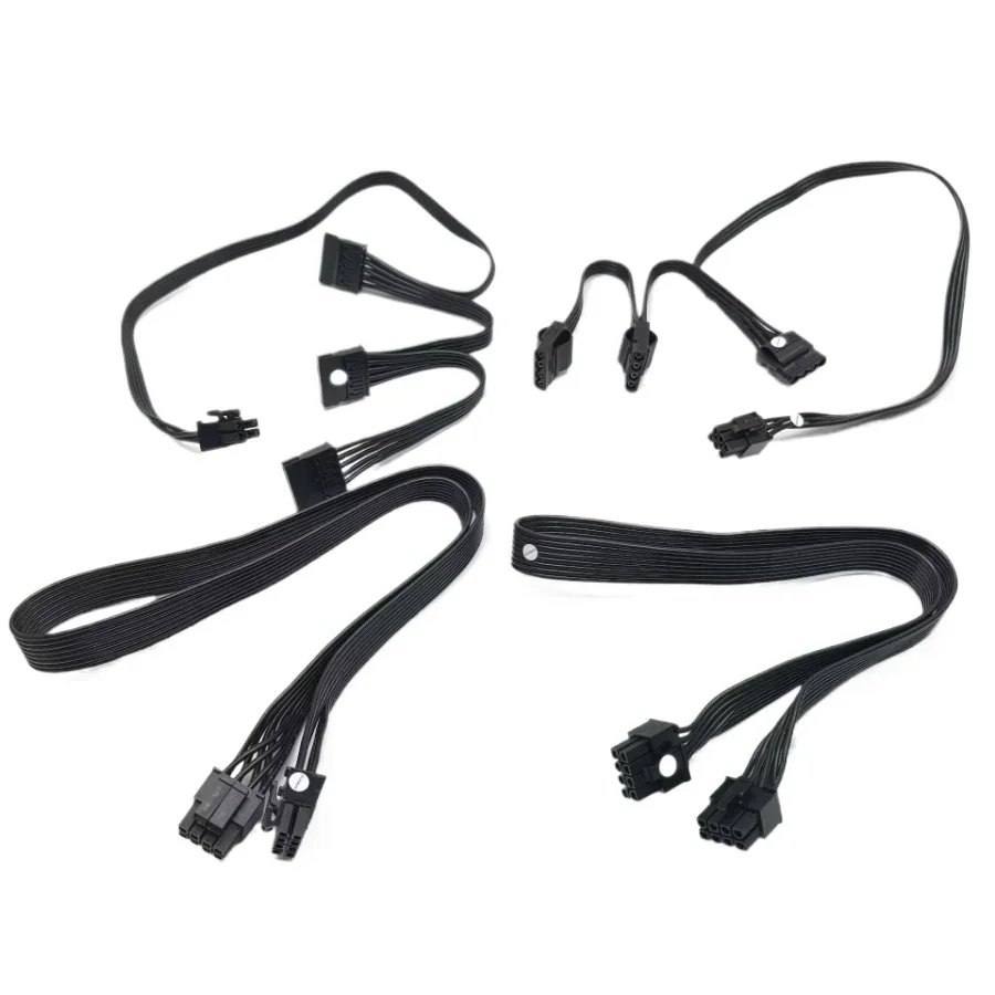 

8Pin 6Pin SATA IDE Molex Power Cable for TT Toughpower Grand RGB Series TPG-0650F-R TPG-0850F-R 750AH3FSG-R 650 750 850 Module