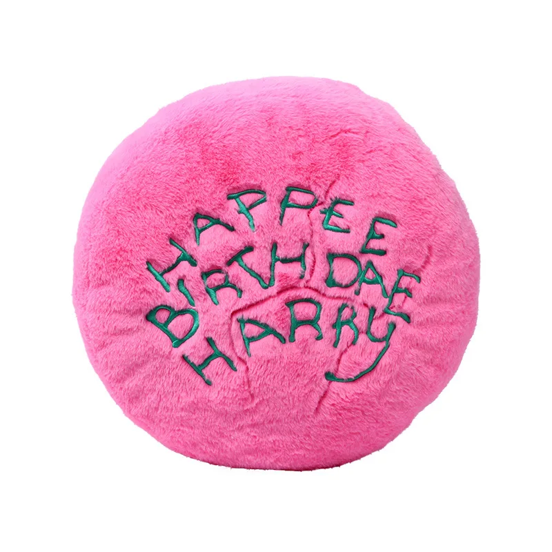 HUGKIS Official Harry Potter Hagrid’s Birthday Cake Plush – 3-in-1 Adorable Pillow, Storage Bag & Keychain, Collectible Doll view 5