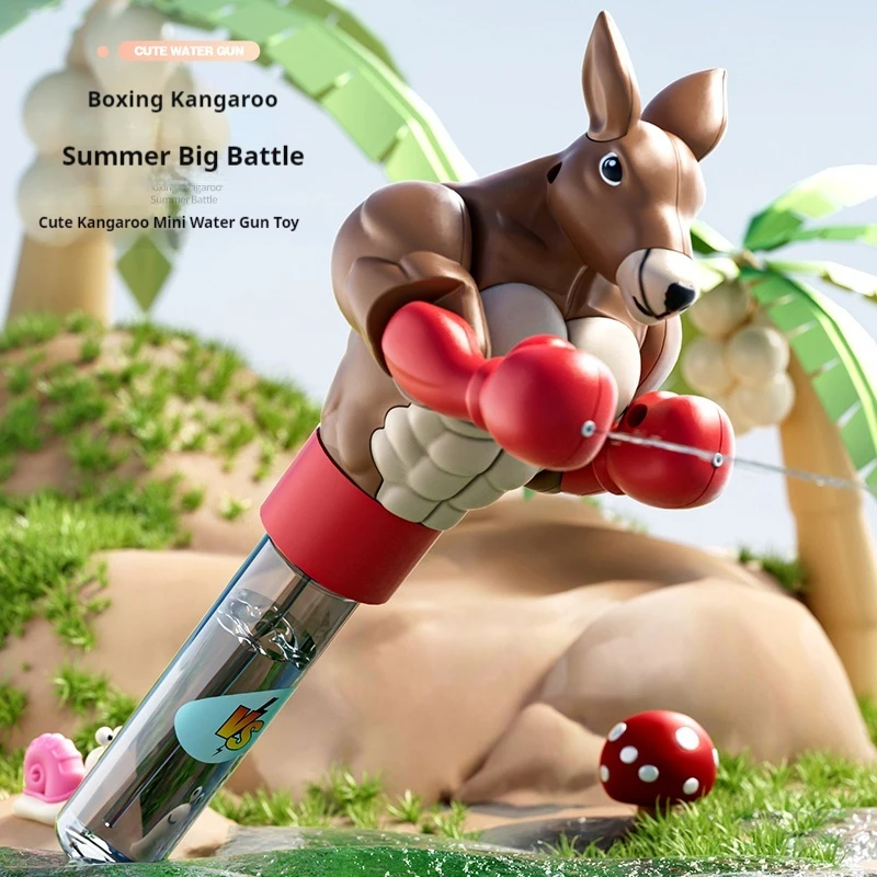 Secura-Fogo Boxe Canguru Pistola de Água Truque Brinquedo de Água Novo ø Pistola de Água Piscina de Verão Praia Jogando Mini Pistola de Água Portátil Brinquedo