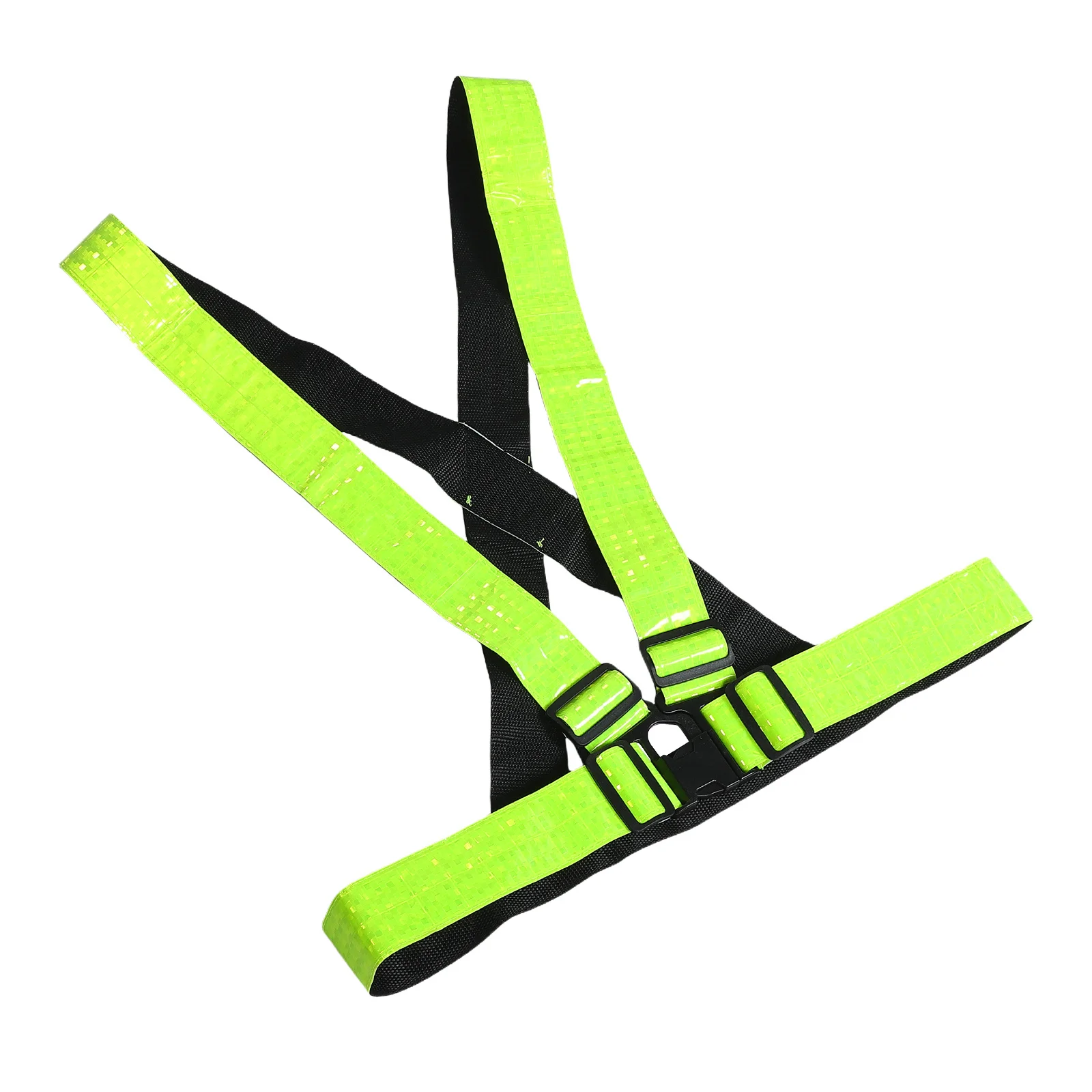 

Reflective Vest Night Running Safety Gear Adjustable High Visibility Vest for Jogging Cycling Hiking Dog Walking