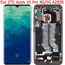 For ZTE Axon 10 Pro 5G Display LCD With Frame 6.47