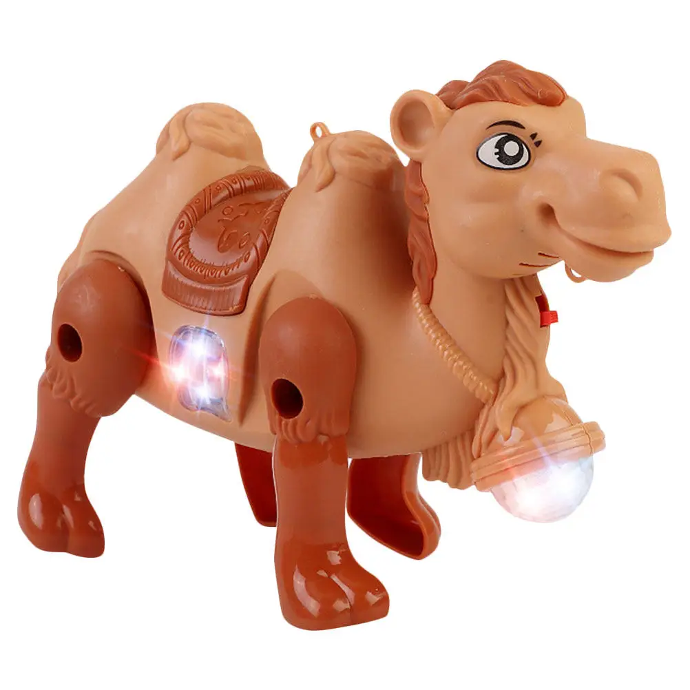 

Electric Luminous Camel Dynamic Music Kids Educational Gift Table Decoration Birthday Present Kids Toys