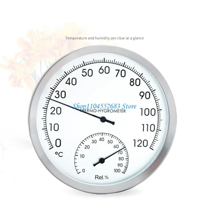 

Y6GD Temperature Humidity Monitor Gauge Thermometer Hygrometer for Household Kitchen