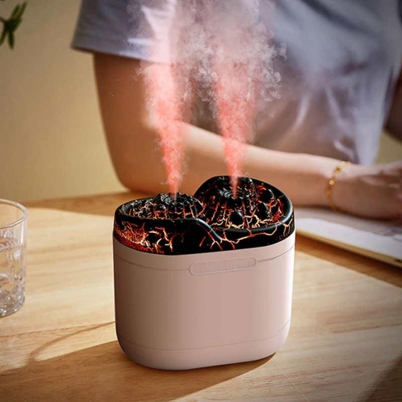 Desk Humidifier Air Humidifier 1200ML Mists Humidifier with Lamp Essential Oil Diffuser for Comfortable