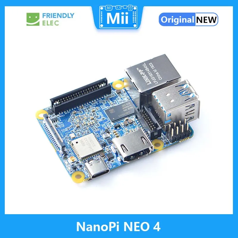 

NanoPi NEO4 RK3399 ARM Board Dual-core Cortex-A72 1GB RAM