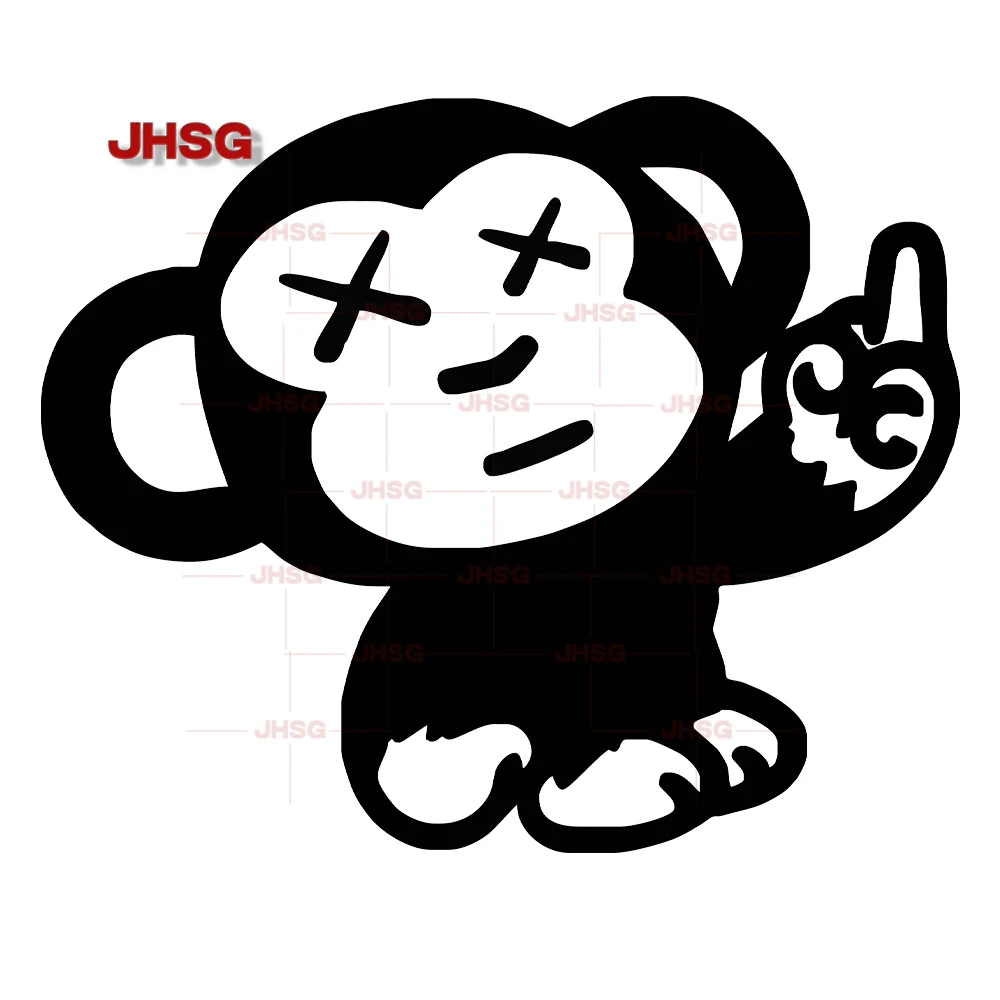 

Mad Monkey Stickers - Ape Stickers - Car, Motorcycle, Truck, Truck Exterior Decoration Stickers