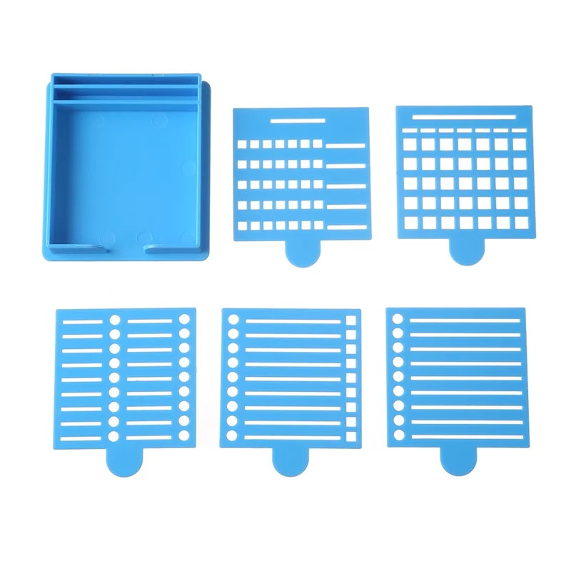 

Durable-Sticky Note Stencil Template,Sticky Notes Dispenser,Reusable Note Organizer,Sticky Pads Dispenser With Stencil,Sticky No