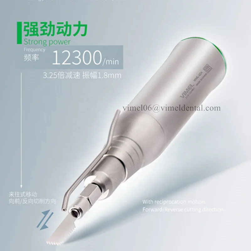 Brand  Implant Saw Handpiece Straight Cutting Handpiece Excellent Cutting Efficiency Surgery Operation Handpiece