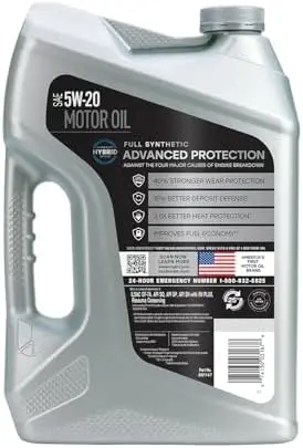 

Valvoline Advanced Full Synthetic 5W-20 Motor Oil – 5 Quart