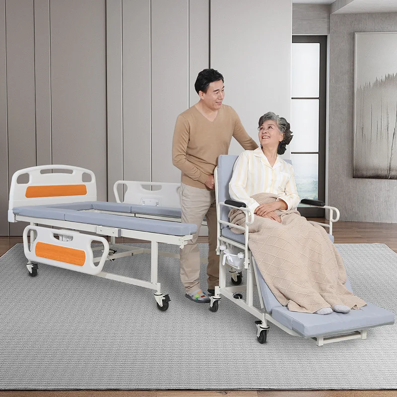 

Electric nursing bed Wireless remote control operation Household elderly paralysis bed Multifunctional urine automatic