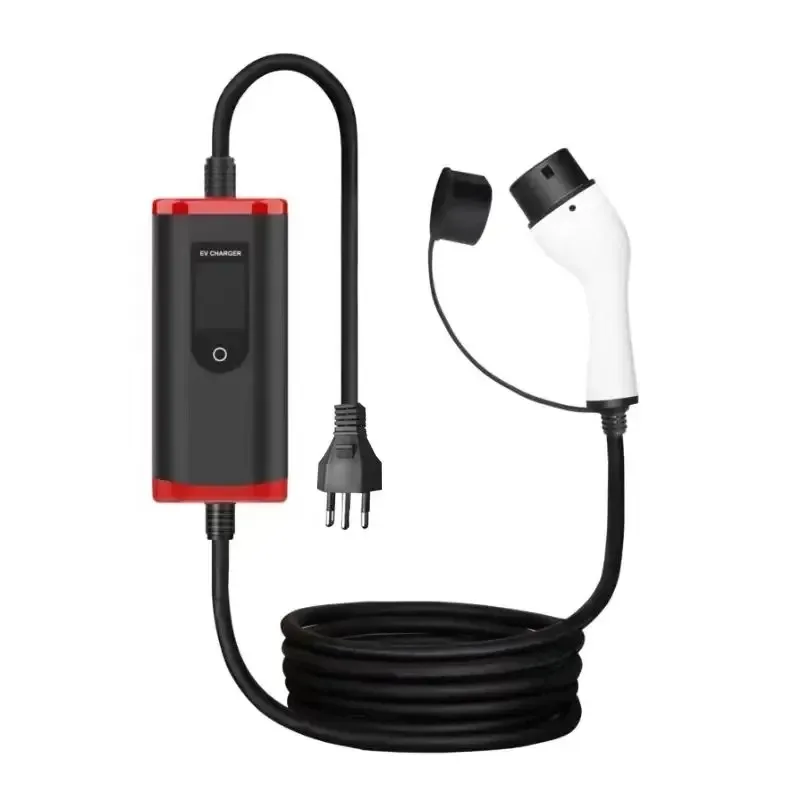 Портативное зарядное устройство evthsla EV Type2 Plug 16A, 1 фаза, 3,5 кВт, зарядная станция Wallbox, 5 м, автомобильное зарядное устройство для