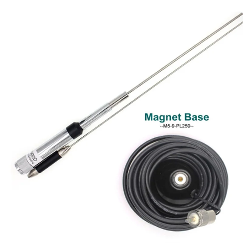 ABSQ-мобильная радиосистема, четырехдиапазонная антенна 144/220/350/440 МГц для QYT KT-7900D, автомобильная рация ANT-7900D, мобильная антенна (A)