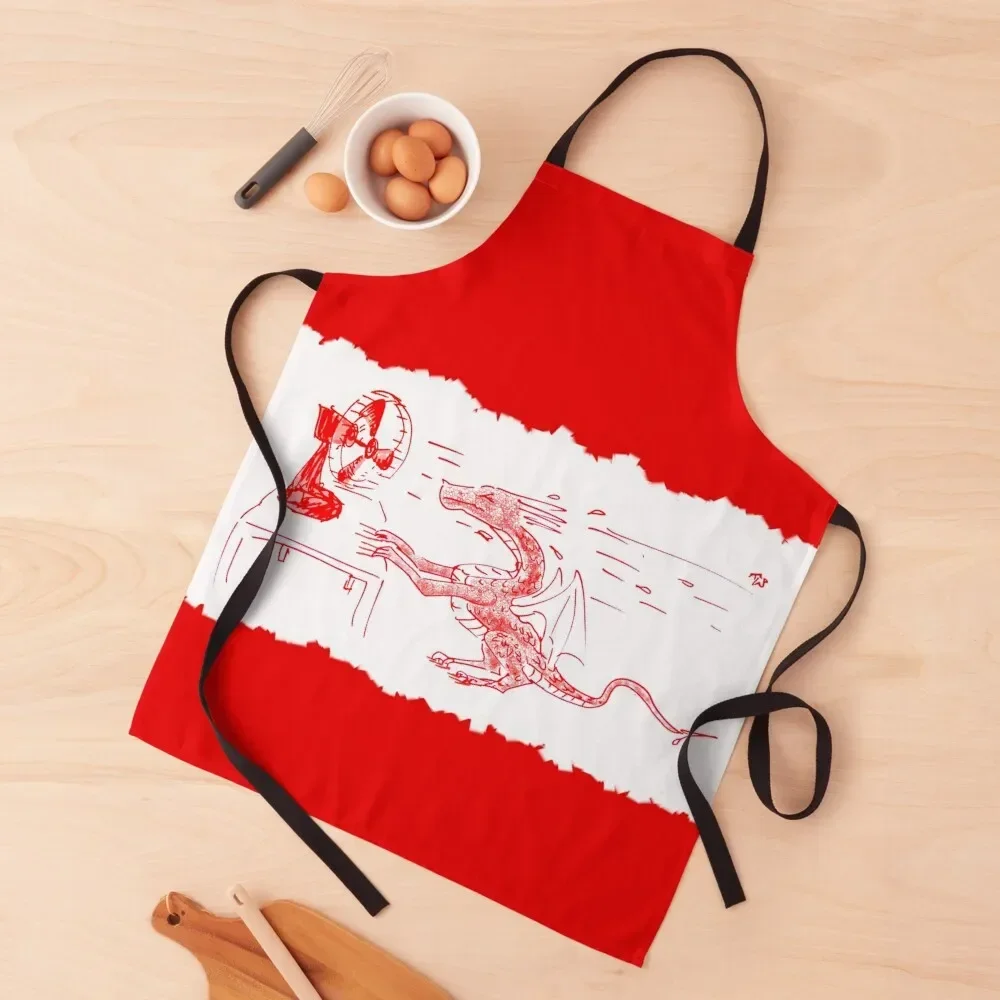 

HEATWAVE DRAGON! Apron restaurant accessories Kitchen Women Kitchen For Women Professional Barber Apron