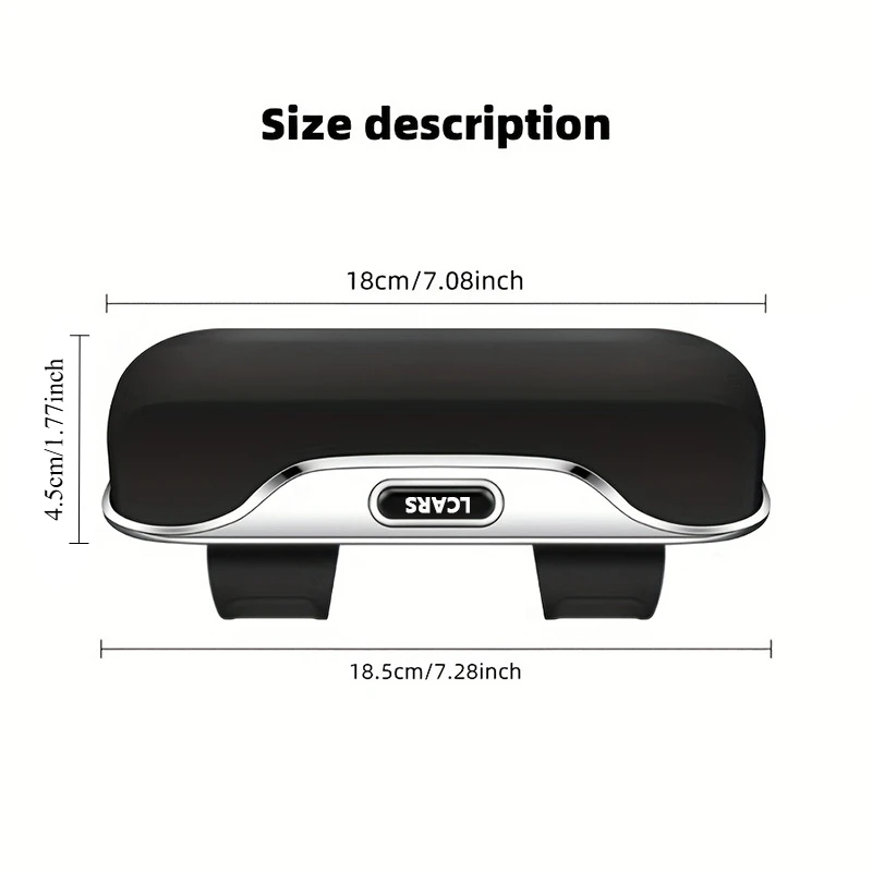 Universal Auto-Montiert Brillen Fall Sonnenbrille Halter Fahrer Co-Pilot Lagerung Box Brillen Rahmen Sonnenschirm Bord Zubehör – Detail 8