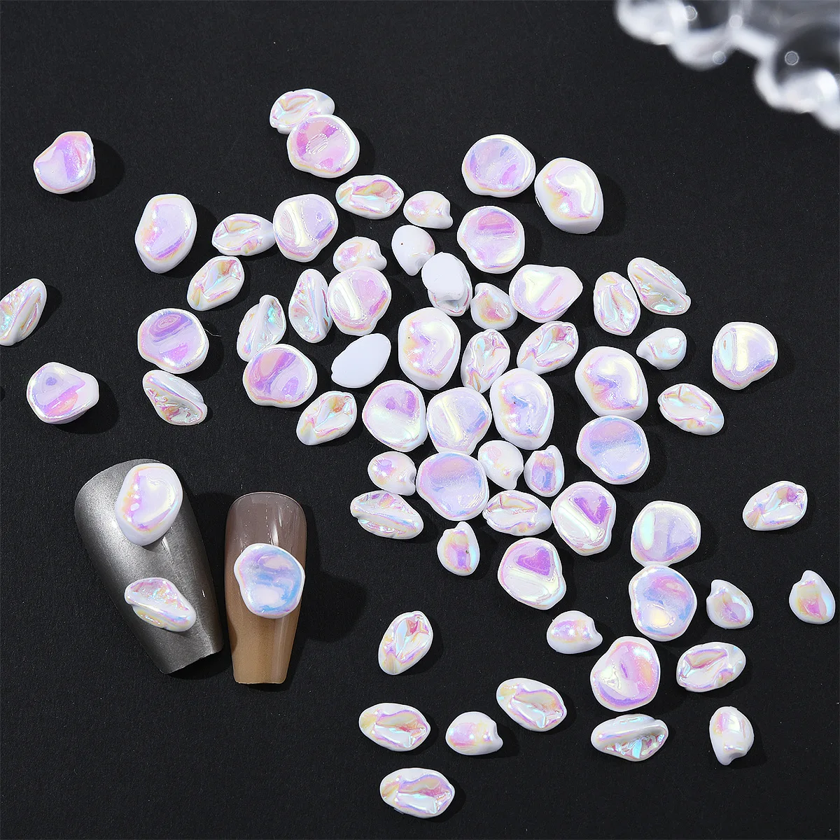 

50/100 шт., ювелирные изделия для дизайна ногтей из смолы, камень специальной формы, непористые блики, смешанная шпилька для ногтей с бриллиантами, чехол для телефона, аксессуары «сделай сам»