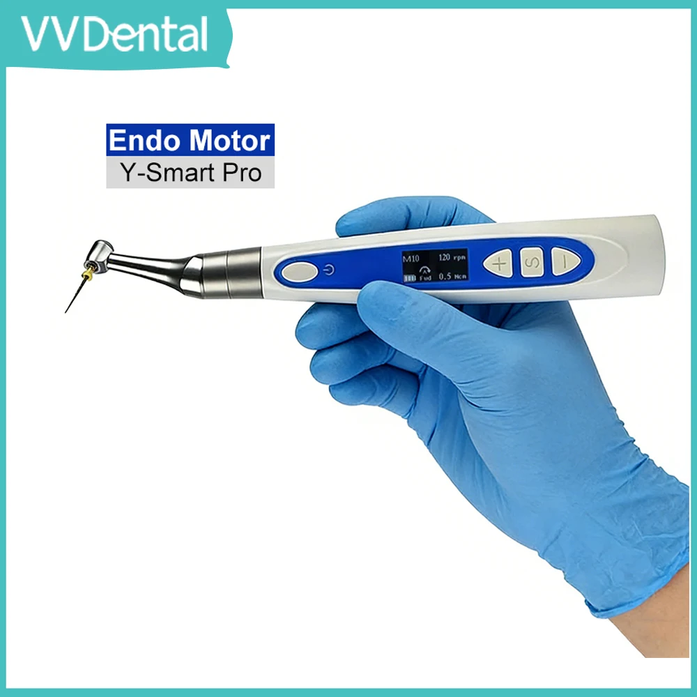 

Беспроводной стоматологический эндомотор с локатором 2-в-1 и угловым наконечником 1:1 для подготовки корневых каналов, оборудование для эндодонтического лечения