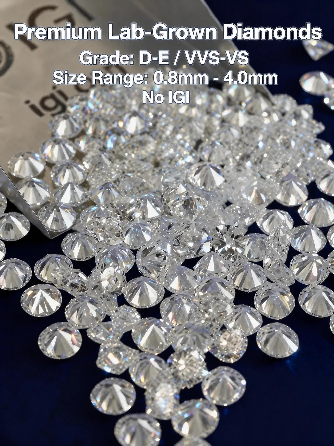 ルースラウンドラボグロウンダイヤモンド 0.8mm~4.0m - Body Jewelry Vch のレビューと価格