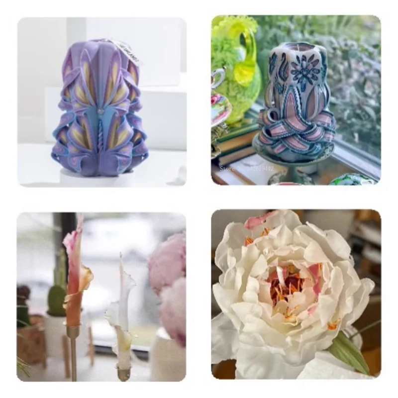 200 g/borsa Cera Microcristallina Morbida/Dura Blocco Solido Additivo Aromaterapia FAI DA TE Candela Decorativa Che Fanno Materie Prime Adesive