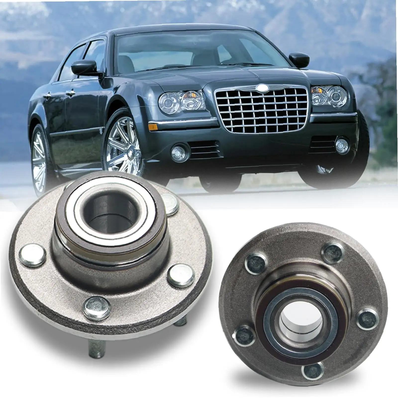 2*Front Wheel Hub Bearings Assembly for 2008-14 Chrysler 300 Challenger Charger