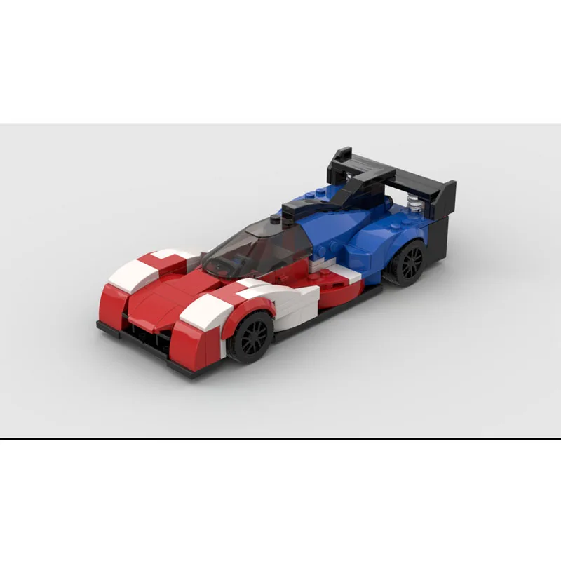 MOC-210308 bloques de construcción de carreras de coches deportivos icónicos modelo 314 PartsMOC creativos niños cumpleaños juguete de bloques de construcción regalo