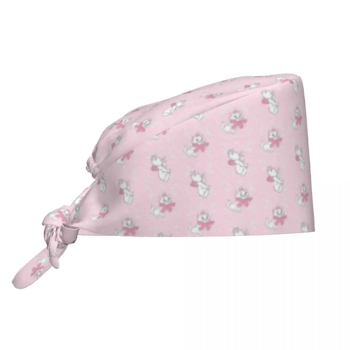 Custom Marie Cat Painting Scrubs Cap Surgical Hats Men Women The Aristocats   Operating Room Cap Nursing Cap Lab Works Hat