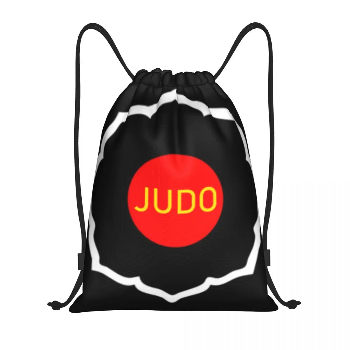 Kodokan Judo-bolsa deportiva multifunción para viaje, bolso portátil con cordón para libros