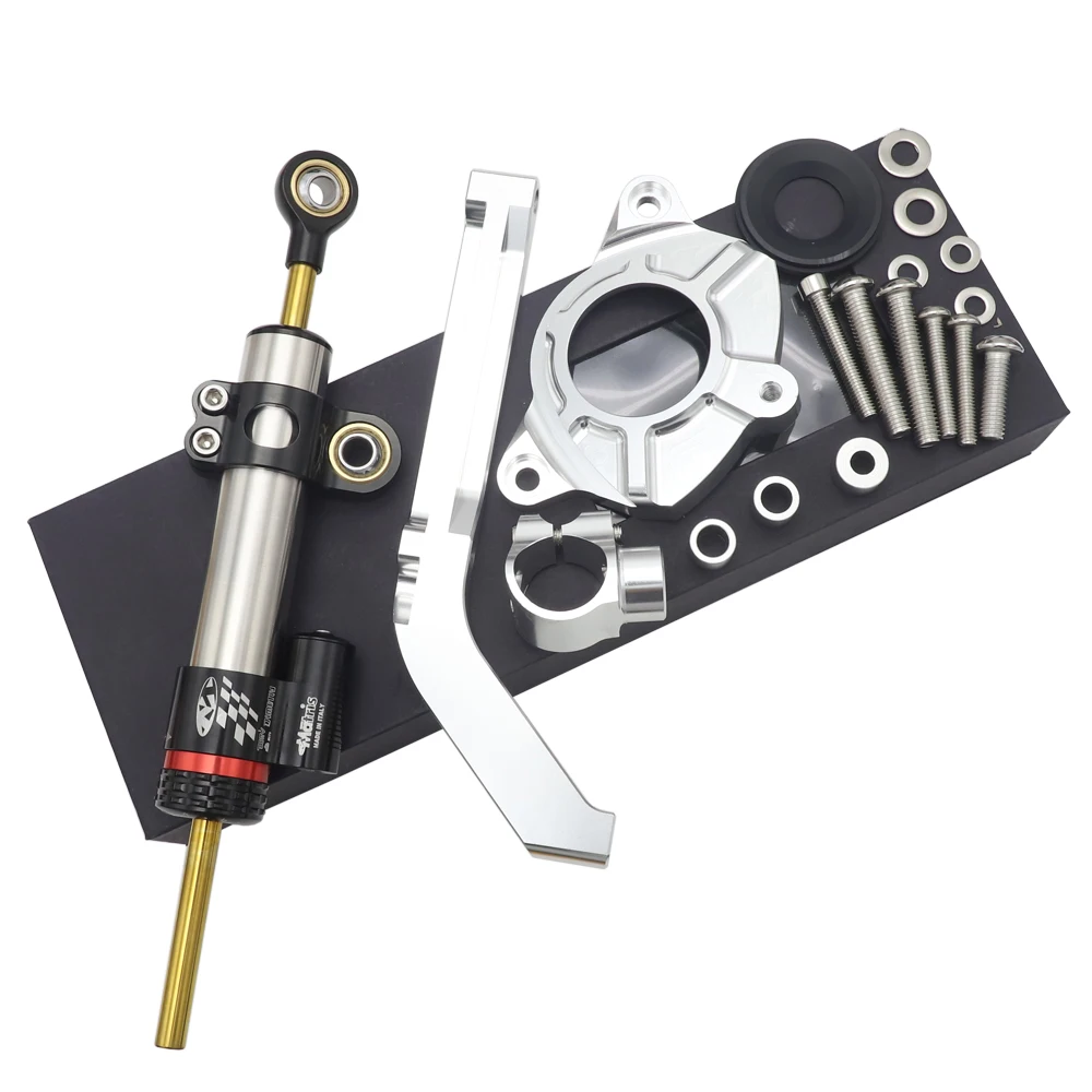 Регулируемый демпфер для мотоцикла, алюминиевый рулевой стабилизатор, кронштейн, комплект крепления для KAWASAKI Z1000 Z 1000 2014-2019, аксессуары для мотоциклов