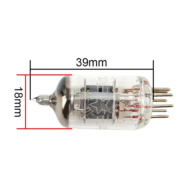 GHXAMP New 6J1 Q Tube Preamp Tube Amplifier Electronic Valve 7 Pin Replace 5654 6J1 6*1 EF95 403 Audio Parts Diy 2pcs