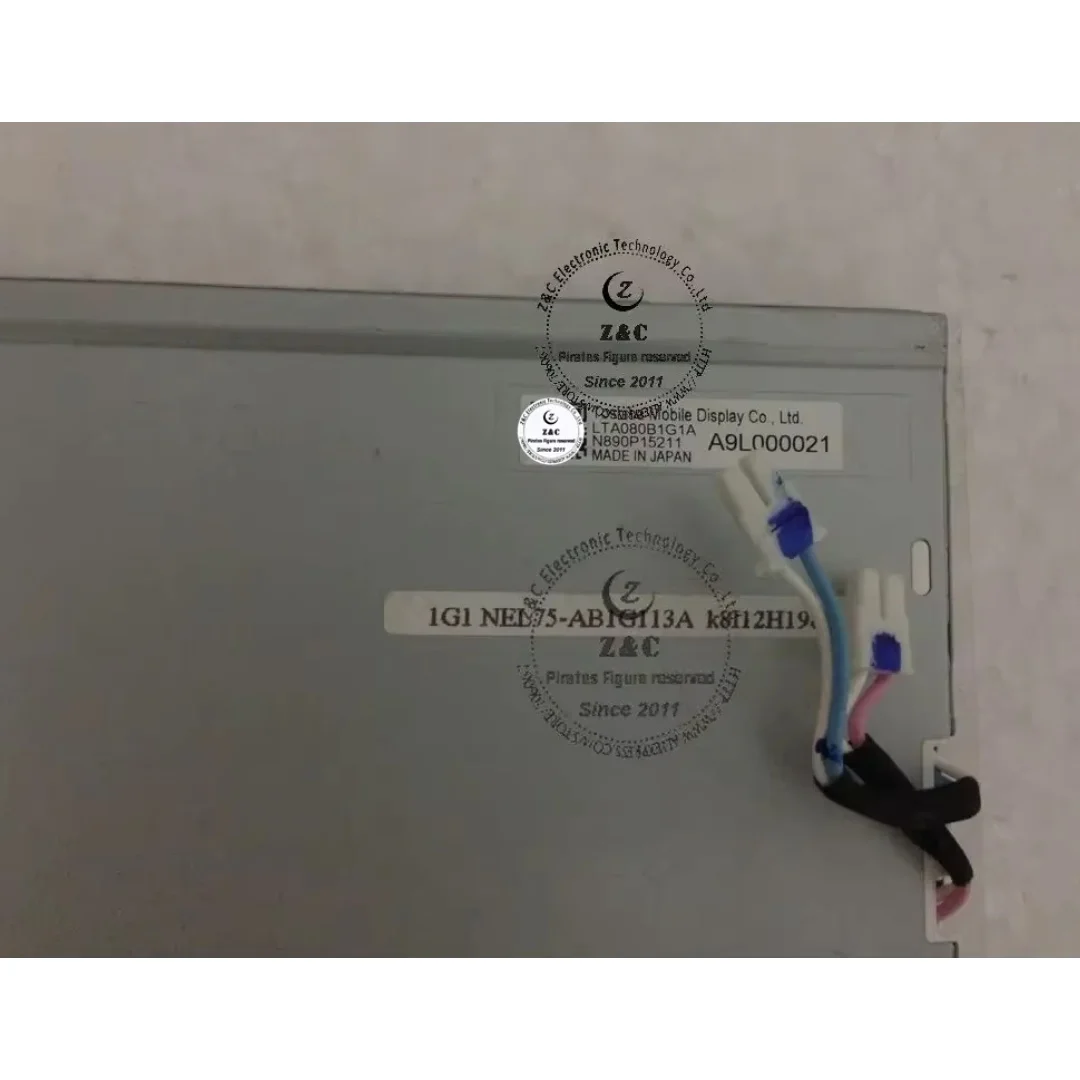 LTA080B1G1A New Original 8 Inch LCD Display Screen Panel for Car GPS Navigation for Toshiba