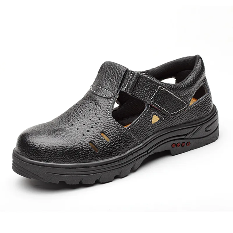 

Labor Insurance Sandals Men's Deodorant Breathable Anti-smashing Anti-puncture Comfortable Construction Site Protective Shoes