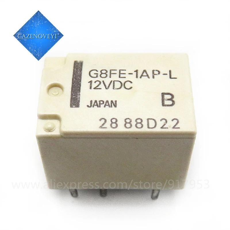 

5pcs/lot G8FE G8FE-1AP G8FE-1AP-L 12VDC relay DIP-6 In Stock