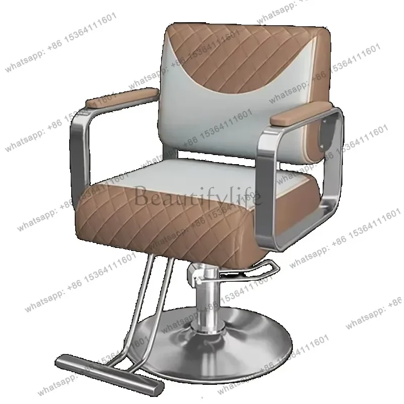 

Эстетичное Простое Парикмахерское Кресло Премиум-класса, Модное Вращающееся Кресло для Салона Красоты, Стильное и Удобное Парикмахерское Кресло (Kapperstoel) Мебель