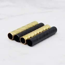 4pcs/1Set New 4x22mm Crescent Close Mouth Type Shoelaces Metal Aglets Tips DIY Seamless Clothing Laces End Head Shoe Decorations
