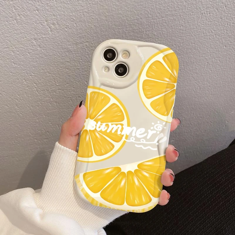 

Summer Watermelon Lemon Pattern Phone Case For Xiaomi Redmi 13 12 14C 13C 12C Redmi Note 14 13 Pro Plus 5G 12S 11S 10S 10 Cover