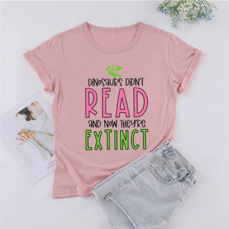 Dinosaurs Didn't Read And Now They Are T-shirt  Teacher Appreciation Tee  Cute Teacher Shirt  y2k aesthetic