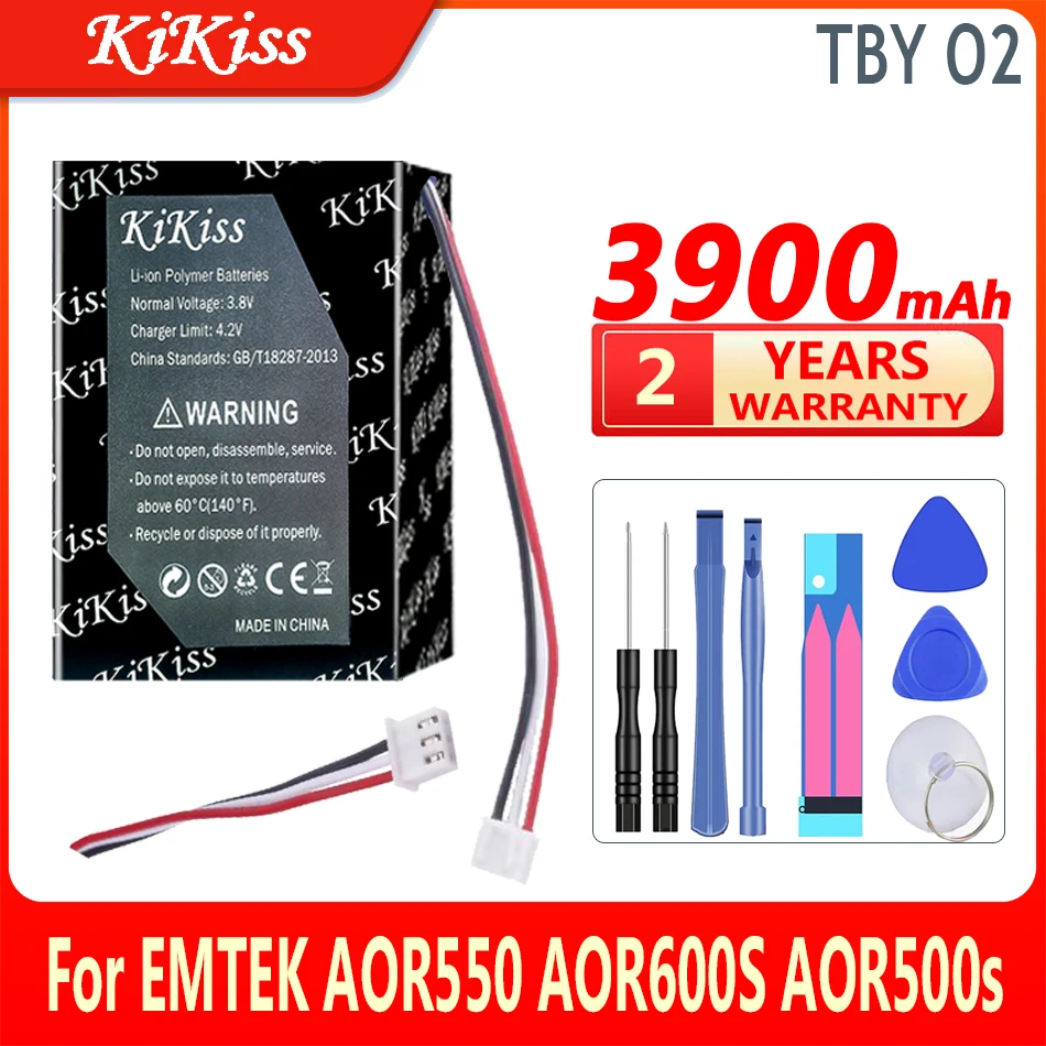 

Аккумулятор KiKiss TBY O2 (AOR500-S) на 3900 мАч для EMTEK AOR550 AOR600S AOR500s