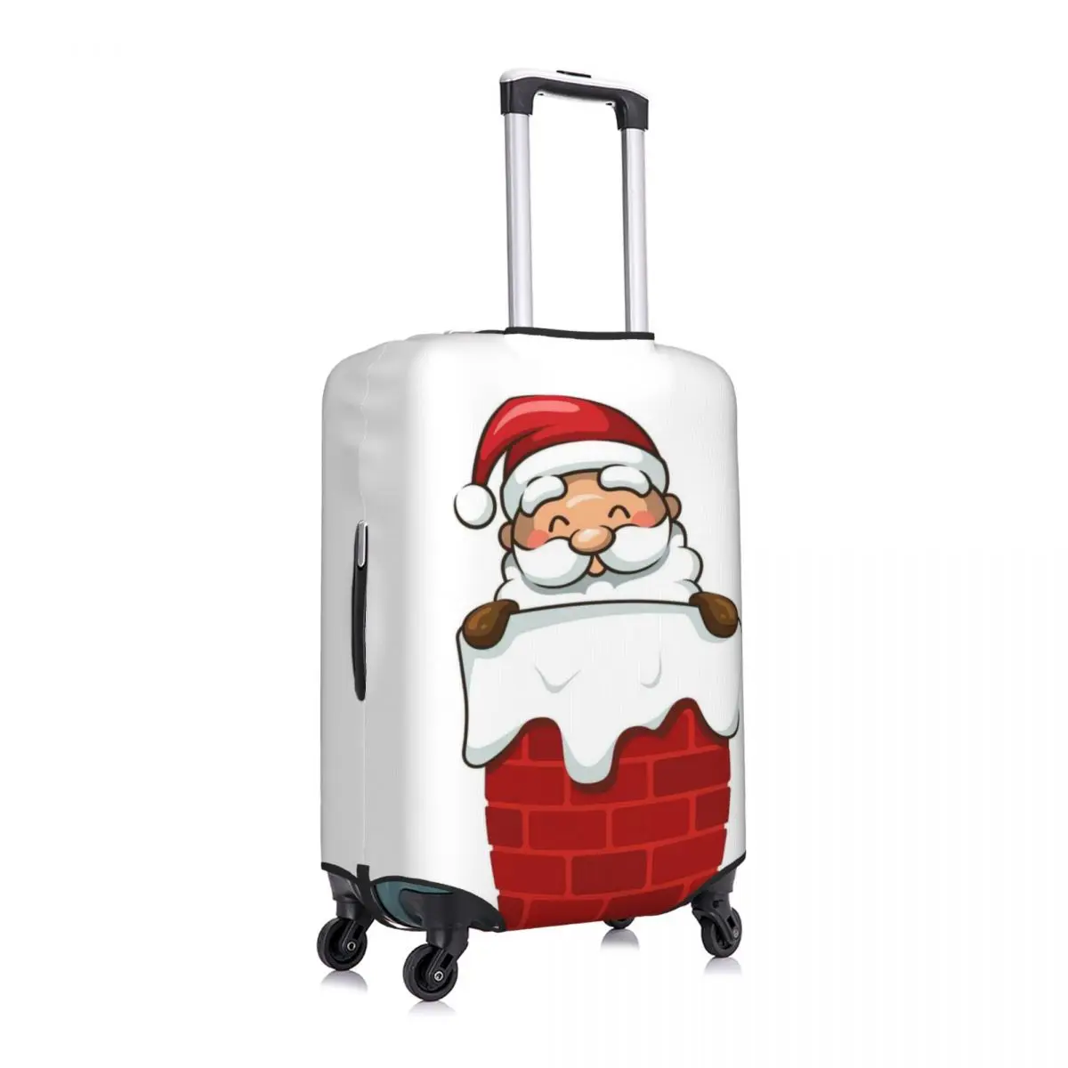 Christmas Print Luggage Protective Dust Covers Elastic Waterproof 18-32inch Suitcase Cover Travel Accessories