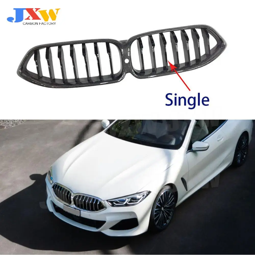 

For BMW 8 Series G14 G15 G16 2019 + ABS Car Front Bumper Mesh Grille Grills Car Styling Front Bumper Racing Grill Front Mesh